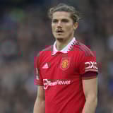 Marcel Sabitzer playing for Man Utd