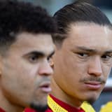 Luis Diaz, Darwin Nunez, Liverpool, 2024/25