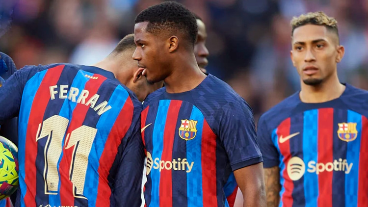 Ferran Torres and Ansu Fati