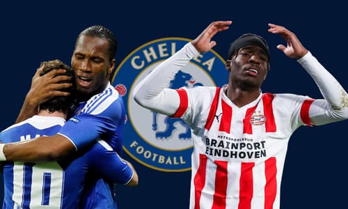Didier Drogba, Noni Madueke, Chelsea