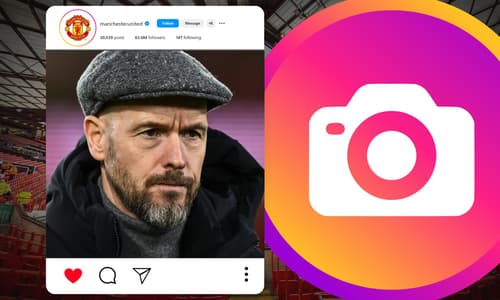 Erik ten Hag, Man Utd, Instagram