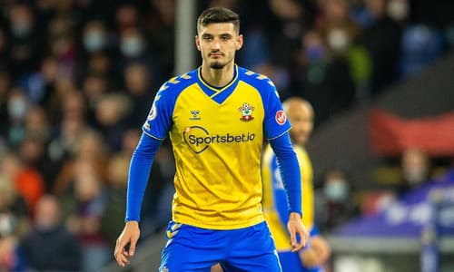 Armando Broja on loan to Southampton from Chelsea, 2021/22