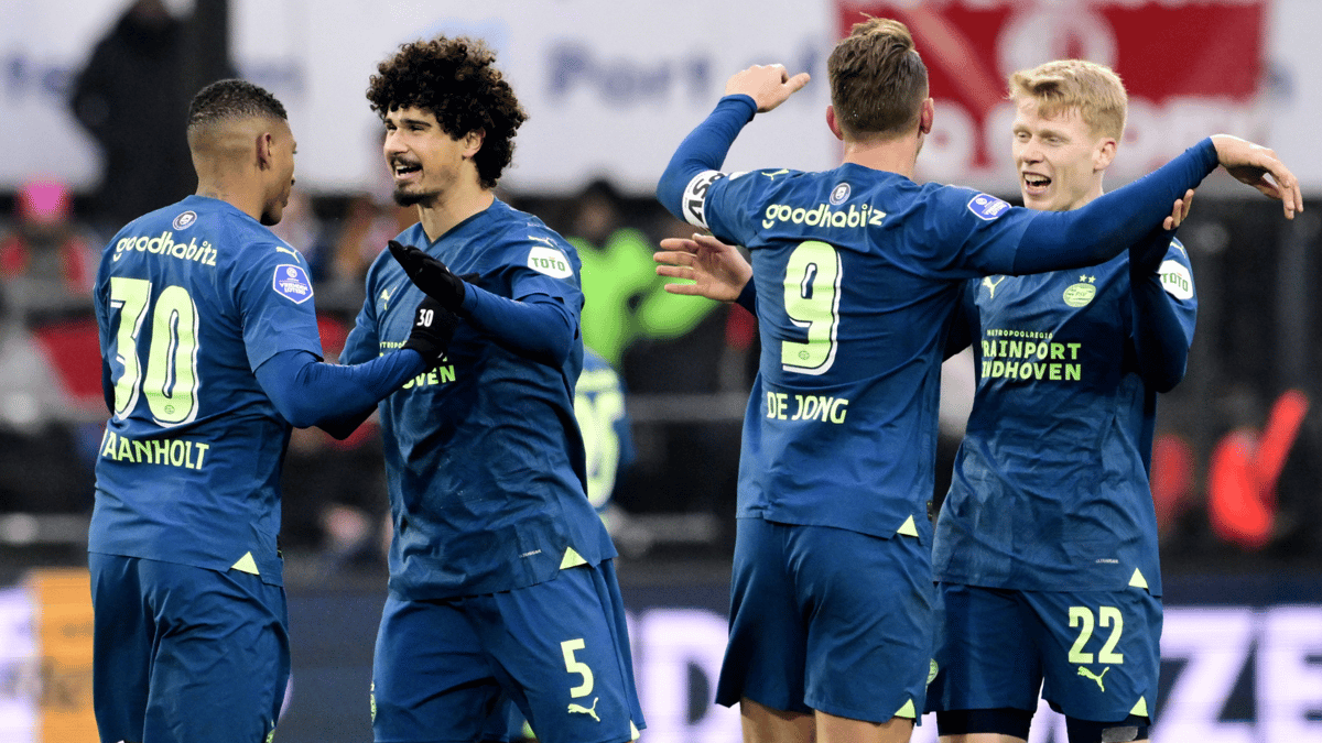 Patrick van Aanholt, André Ramalho, Luuk de Jong, Jerdy Schouten, PSV