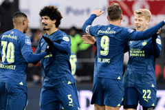 Patrick van Aanholt, André Ramalho, Luuk de Jong, Jerdy Schouten, PSV