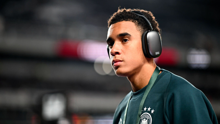 Jamal Musiala faces an uncertain future at Bayern.