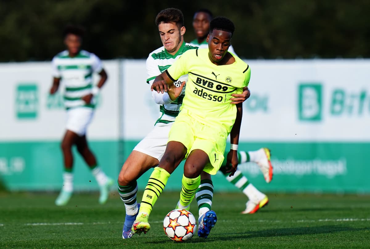 Dortmund winger Jamie Bynoe-Gittens