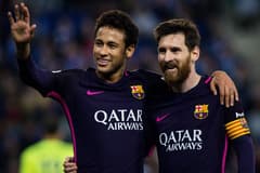 Neymar, Lionel Messi, Barcelona