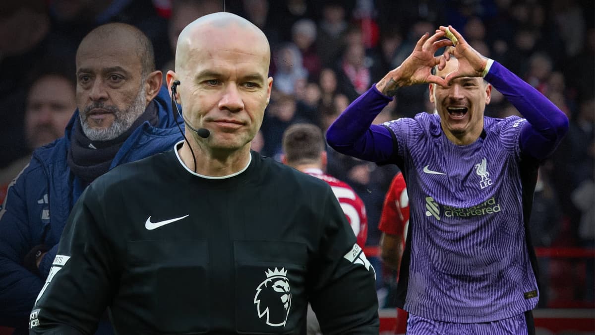 Referee Paul Tierney criticised after Darwin Nunez scores a vital goal