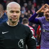 Referee Paul Tierney criticised after Darwin Nunez scores a vital goal