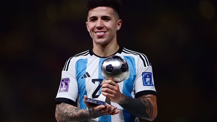 Enzo Fernandez won the Golden Ball at the 2022 World Cup