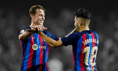 Frenkie de Jong, Jordi Alba