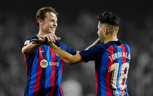 Frenkie de Jong, Jordi Alba