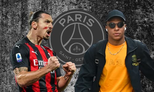 Zlatan Ibrahimovic, Kylian Mbappe