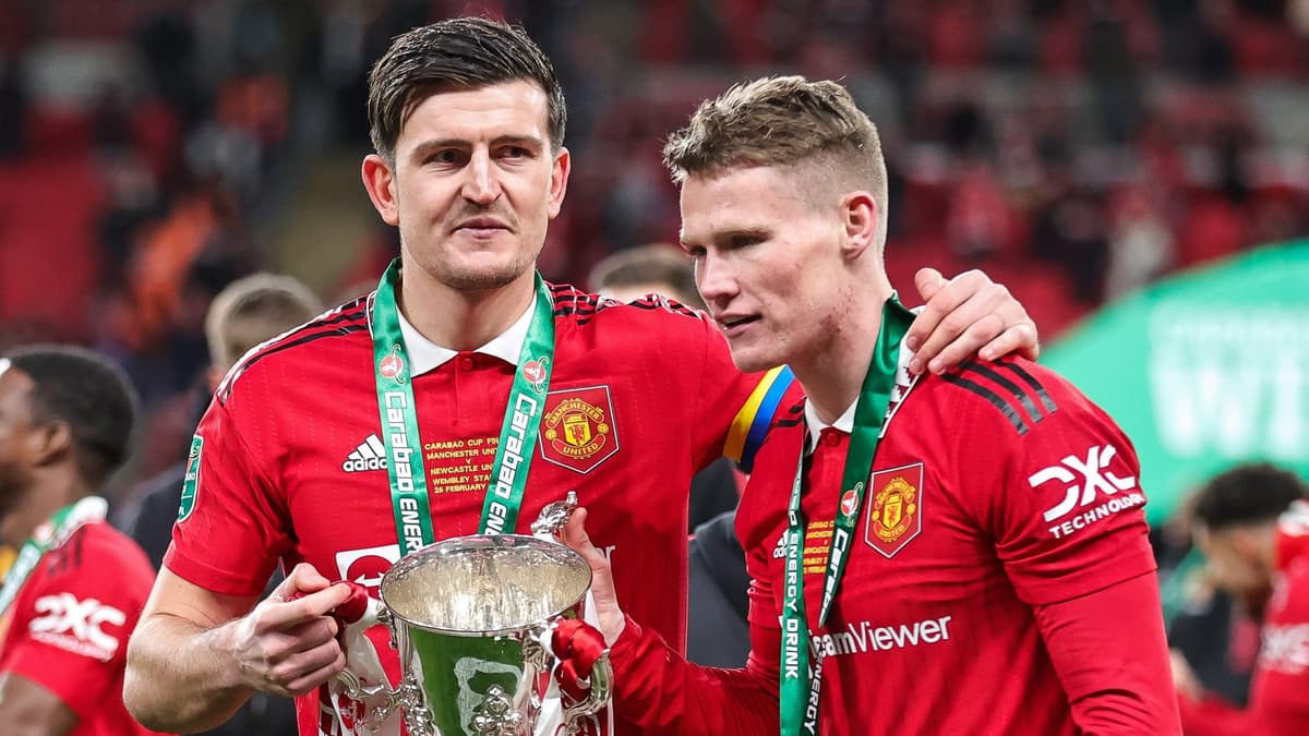 Man Utd pair Harry Maguire and Scott McTominay