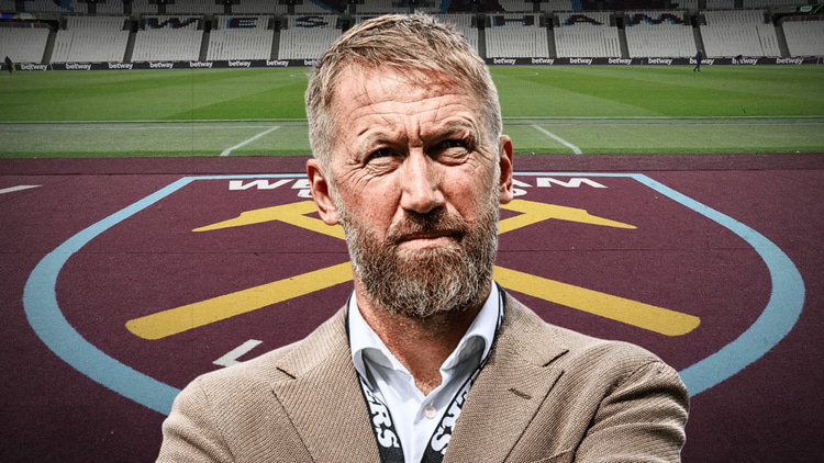 Graham Potter, West Ham manager