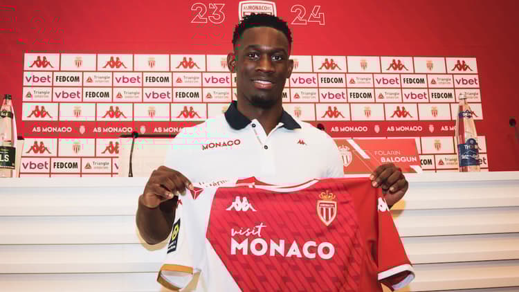Folarin Balogun signed for Monaco from Arsenal