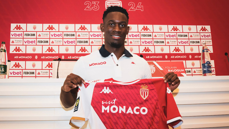 Folarin Balogun signed for Monaco from Arsenal