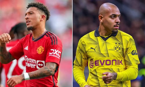 Jadon Sancho and Donyell Malen