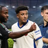 Raheem Sterling, Jadon Sancho, Manuel Ugarte