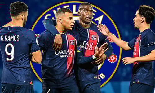 Kylian Mbappe, Nordi Mukiele, Goncalo Ramos, Vitinha, Chelsea