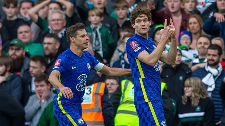 Cesar Azpilicueta, Marcos Alonso, Chelsea, 2021/22