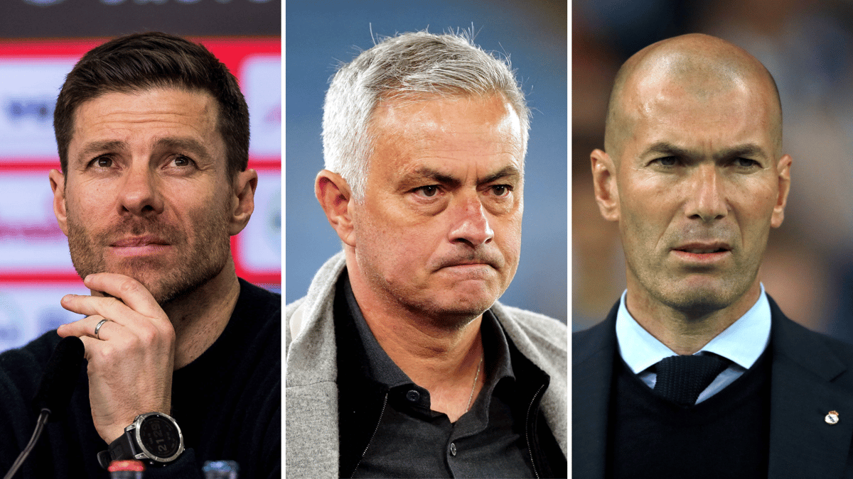 Xabi Alonso, Jose Mourinho, Zinedine Zidane