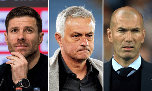 Xabi Alonso, Jose Mourinho, Zinedine Zidane