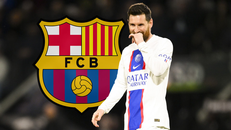 Messi has been linked with a Barca return