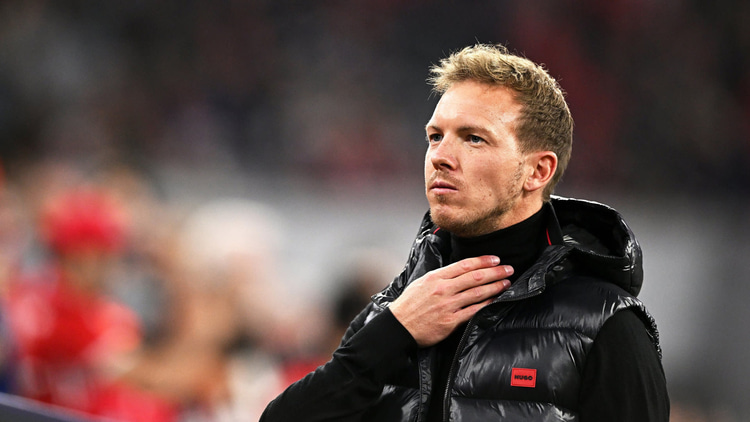 Nagelsmann was sacked by Bayern Munich last month