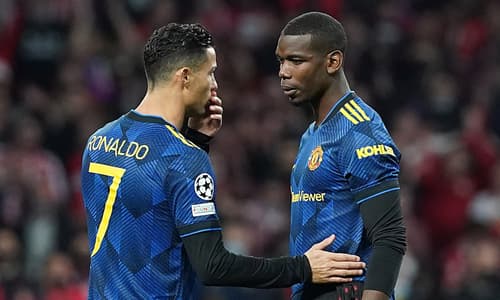 Cristiano Ronaldo, Paul Pogba, Man Utd, 2021/22