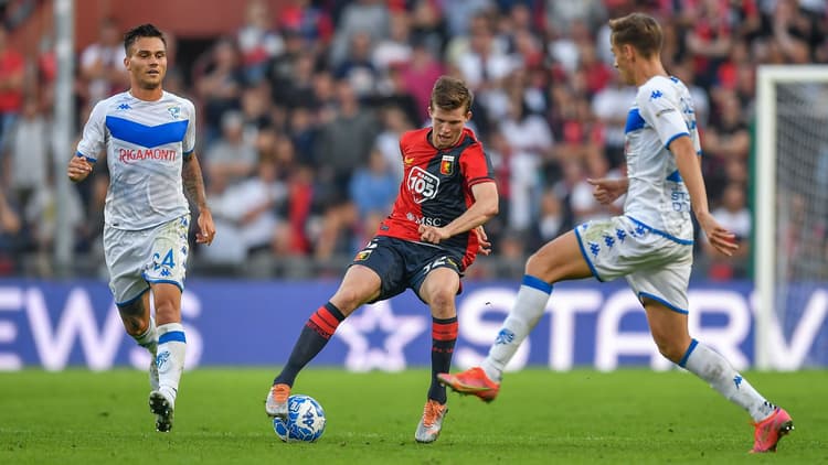 Morten Frendrup is een vaste waarde bij Genoa.