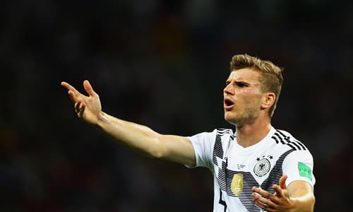 Werner is one of the few traditional strikers in Germany's squad