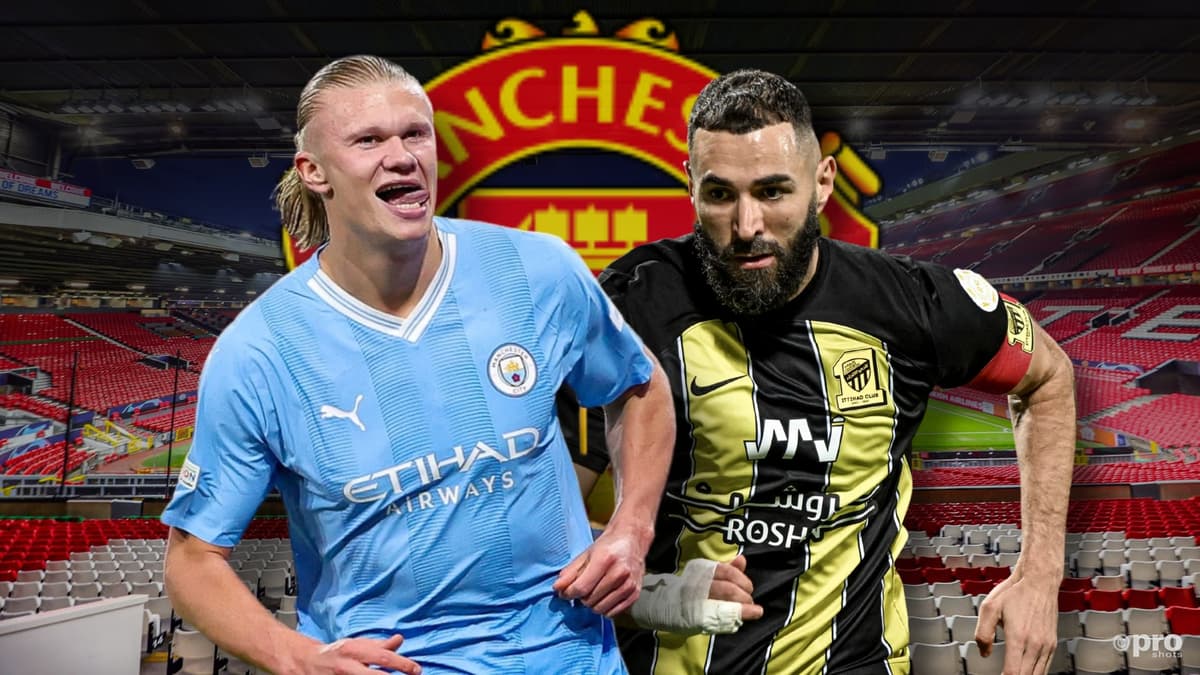 Erling Haaland, Karim Benzema, Man Utd