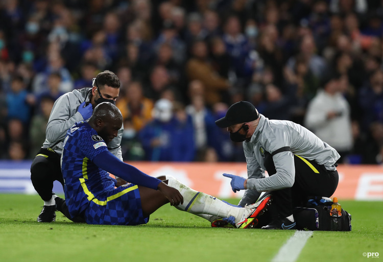 Lukaku missed a month of action after his injury against Malmo