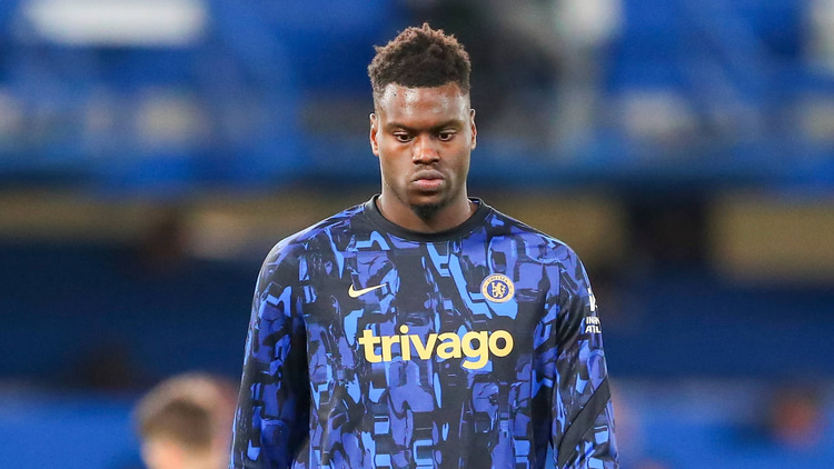 Benoit Badiashile struggled at Chelsea