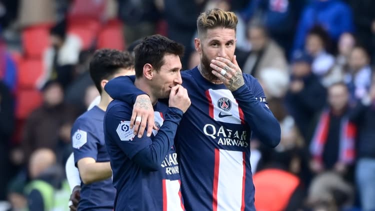 Lionel Messi and Sergio Ramos