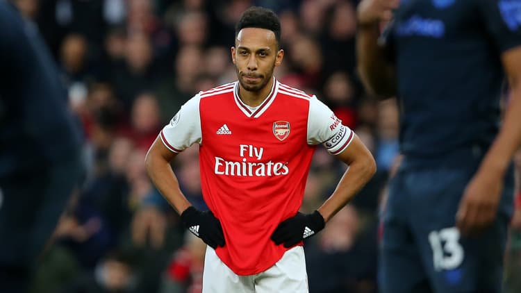 Aubameyang fell out of favour at Arsenal