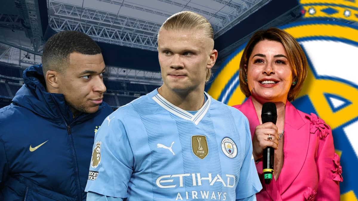 Kylian Mbappe, Erling Haaland, Rafaela Pimenta, Real Madrid