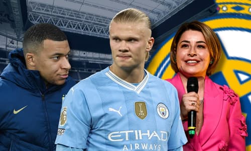 Kylian Mbappe, Erling Haaland, Rafaela Pimenta, Real Madrid