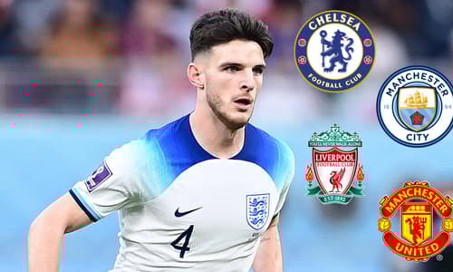 Declan Rice, England, World Cup 2022