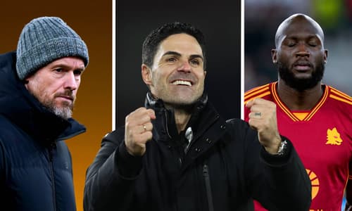 Ten Hag, Arteta, Lukaku