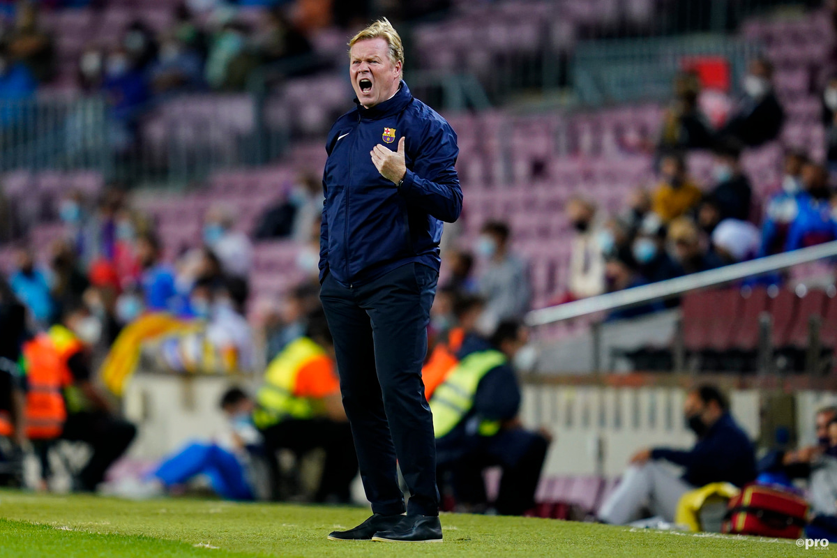 Ronald Koeman, Barcelona v Granada, 2021-22