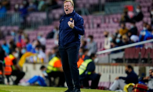 Ronald Koeman, Barcelona v Granada, 2021-22