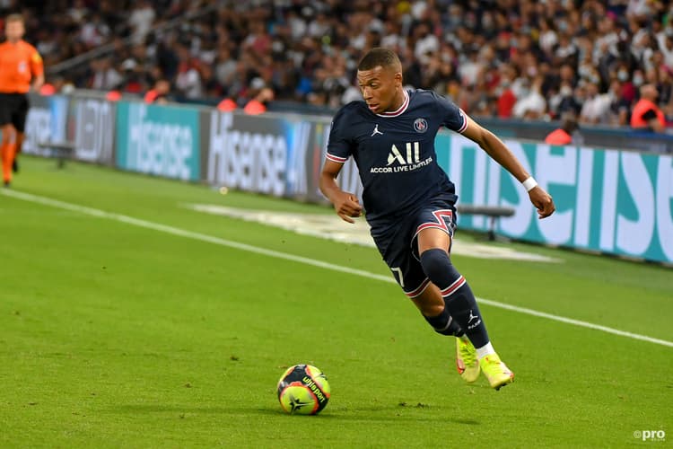 Real Madrid transfer target Kylian Mbappe playing for PSG in Ligue 1, 2020/21