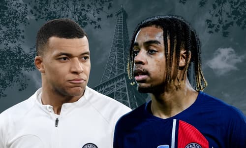 Kylian Mbappe, Bradley Barcola, PSG, 2023/24