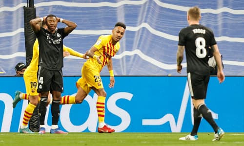 Pierre-Emerick Aubameyang, Barcelona, 2021-22