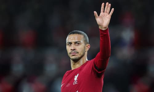 Liverpool midfielder Thiago Alcantara.