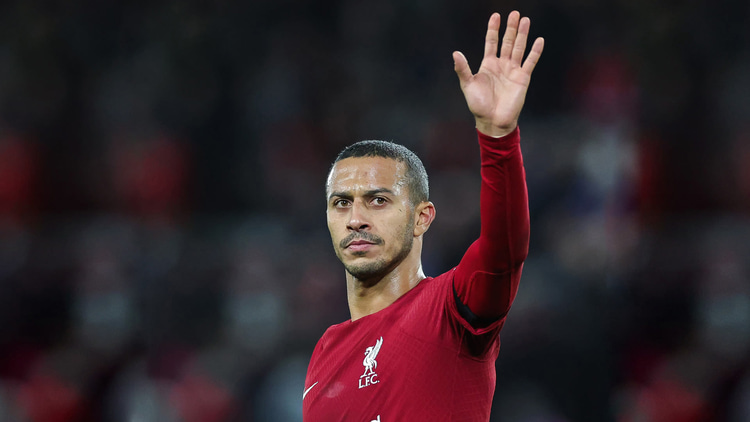 Thiago could be bidding farewell to Liverpool in 2024