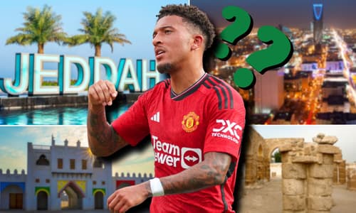 Jadon Sancho, Man Utd, Saudi Arabia