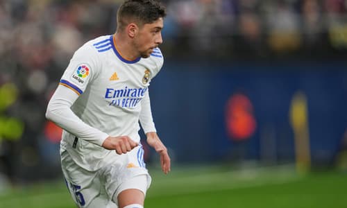 Real Madrid midfielder Federico Valverde